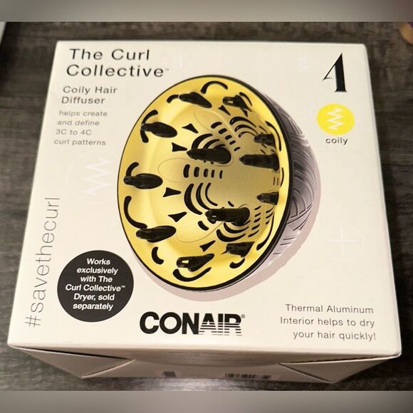 Conair Curl Collective‎ Coily Hair Diffuser ((For The Curl Collective Dryer)) - Picture 2 of 8